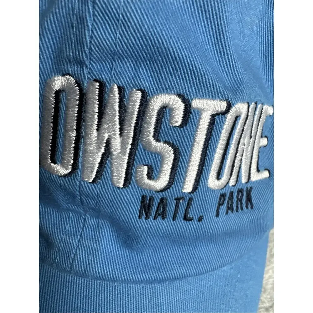 Yellowstone General Stores Blue Hat Cap By Gear Adjustable Embroidered Elk